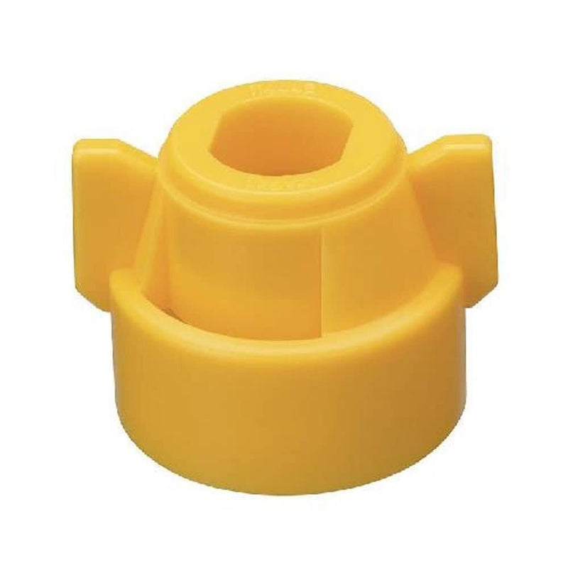 DURAFORCE Quick TeeJet Yellow Nylon Cap For TJ60, AI, SJ3, DGTJ & More Style Spray Tips