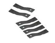 DURAFORCE Set of 6 Rotary Cutter Blades for Earlier Model HX15 & CX15 (Check SN Below)