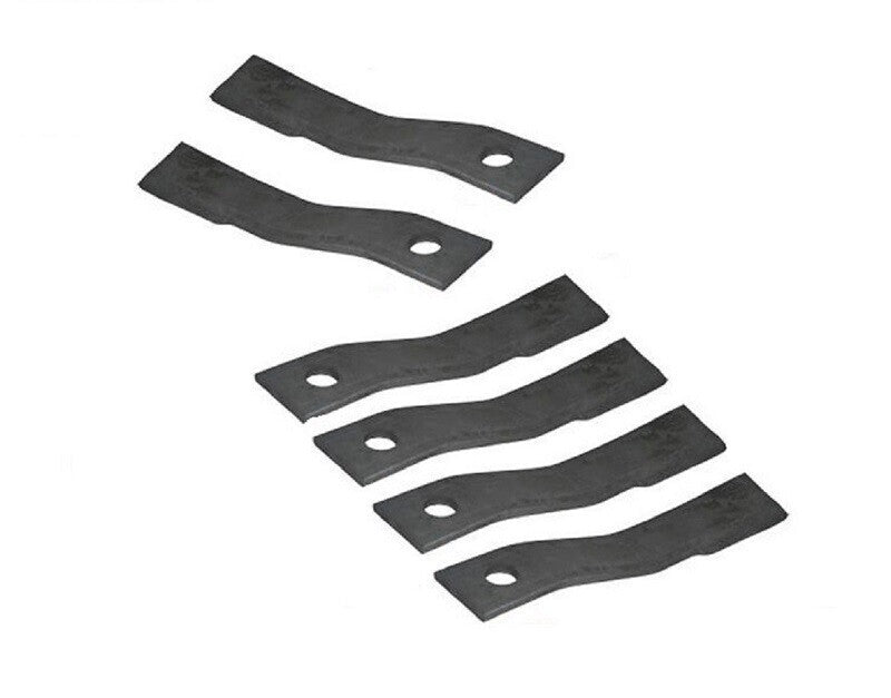 DURAFORCE Set of 6 Rotary Cutter Blades for Earlier Model HX15 & CX15 (Check SN Below)