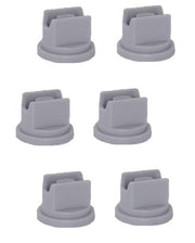 DURAFORCE Pack of 6 - Greenleaf Spraymax Extended Range Gray Spray Tip 80° SMP8006