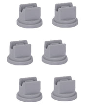 DURAFORCE Pack of 6 - Greenleaf Spraymax Extended Range Gray Spray Tip 80° SMP8006