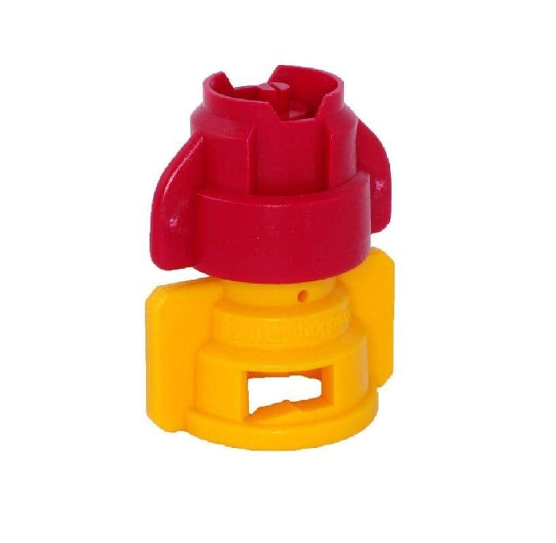 DURAFORCE Greenleaf Medium Pressure TurboDrop XL Red/Yellow Poly Spray Nozzle 110°