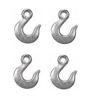 DURAFORCE Pack of 4 - 1/4" Chain Slip Hook Grade 30 w/ 1,250 LB Load Limit 07406