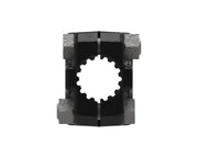DURAFORCE Weasler 1" Bore x 15 Spline Clamp Lawn & Garden Yoke w/ Bolt Holes & Set Screw