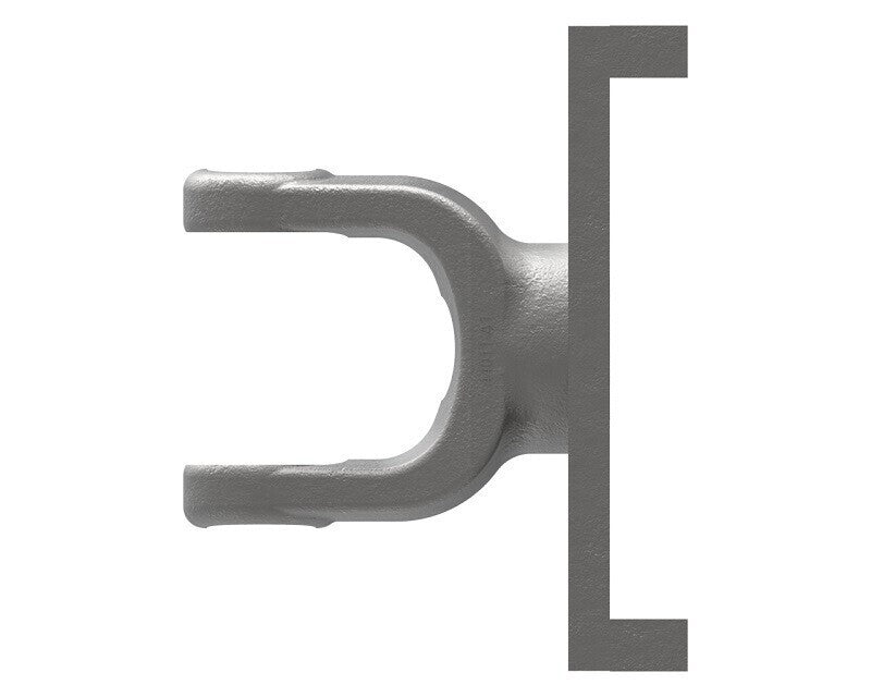 DURAFORCE Weasler 4 Hole Mounting 7-1/16" Centers Torque Limiter Flange Yoke 35N Series