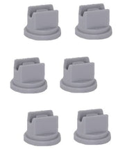 DURAFORCE Pack of 6 - Greenleaf Spraymax Extended Range Gray Spray Tip 110° SMP11006