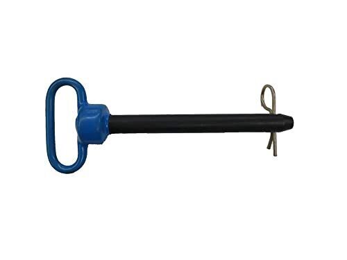 DURAFORCE Blue Handle HD Hitch Pin 9.375" OAL x 0.75" Diameter w/ 6.5" Usable Length 90022