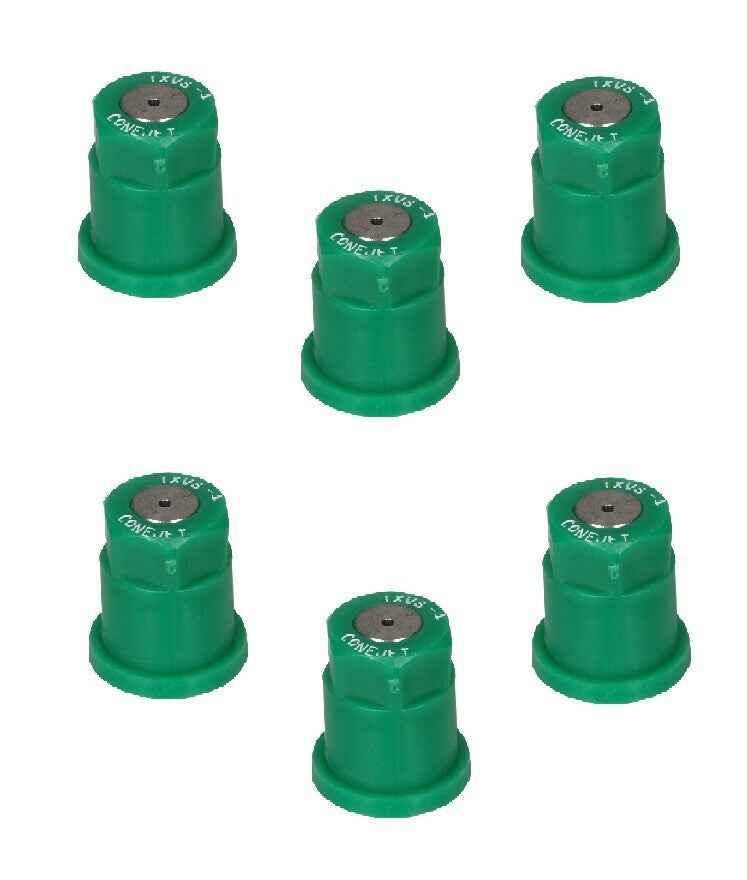 DURAFORCE Pack of 6 - TeeJet ConeJet Hollow Cone Spray Tip 0.067 GPM @ 40 PSI Visiflo