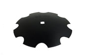 DURAFORCE 22" Notched Disc Harrow Blade 1-1/8" x 1-1/4" Square 7 Gauge 5 MM Thick
