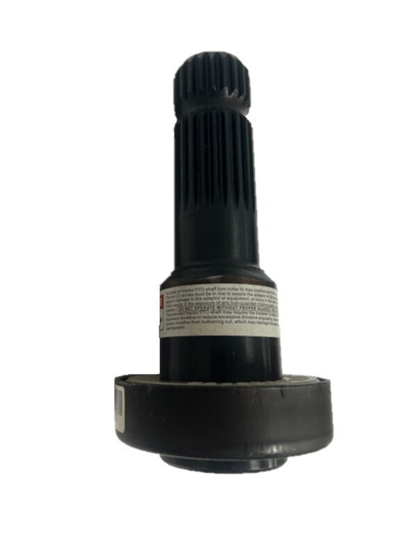 DURAFORCE PTO Adapter 1-3/8" 21 Spline Female x 1-3/8" 21 Spline Male - Extends PTO 4-1/2"