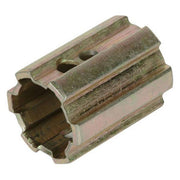 DURAFORCE PTO Adapter Sleeve Increaser 1-1/8" 6 Spl Female x 1-3/8" 6 Spl Male x 2" Long