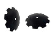 DURAFORCE 2 of 22" Notched Disc Harrow Blade 1-1/2" Square 6 Gauge 5 MM Thick N226112