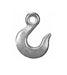 DURAFORCE 1/4" Chain Slip Hook Grade 30 w/ 1,250 LB Load Limit 07406