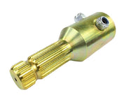 DURAFORCE PTO Adapter 1-3/4" 20 Spline Female x 1-3/8" 21 Spline Male - Extends PTO 4-1/2"