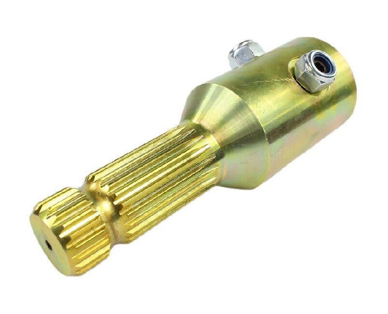 DURAFORCE PTO Adapter 1-3/4" 20 Spline Female x 1-3/8" 21 Spline Male - Extends PTO 4-1/2"