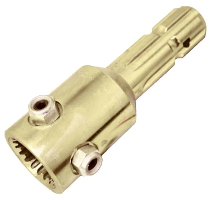 DURAFORCE PTO Adapter 1-3/4" 20 Spline Female x 1-3/8" 6 Spline Male - Extends PTO 4-1/2"