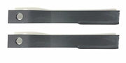 DURAFORCE 2 of Rotary Cutter Blade Replaces IH WAC 24-5/8" x 3" x 0.5" w/ 1.5" Hole CW