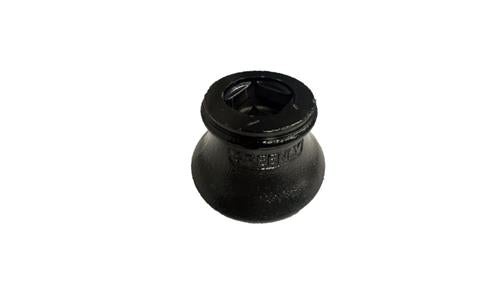 DURAFORCE Hipper Spool 2-1/4" Length x 4" OD Replaces Amco Hipper with 1-1/8" Axle 3180