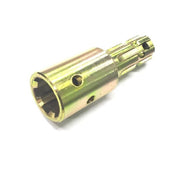 DURAFORCE PTO Adapter 1-3/8" 6 Spline Female x 1-1/8" 6 Spline Male - Extends PTO 2-7/8"