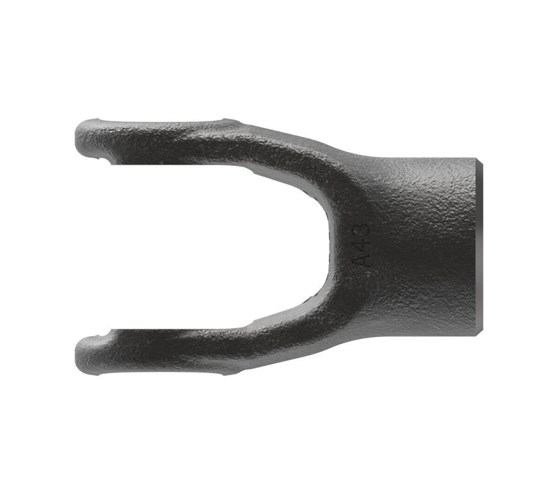 DURAFORCE Weasler 1" Bore x 15 Spline Shaft Weld Lawn & Garden Yoke w/o Bearing Groove 6N