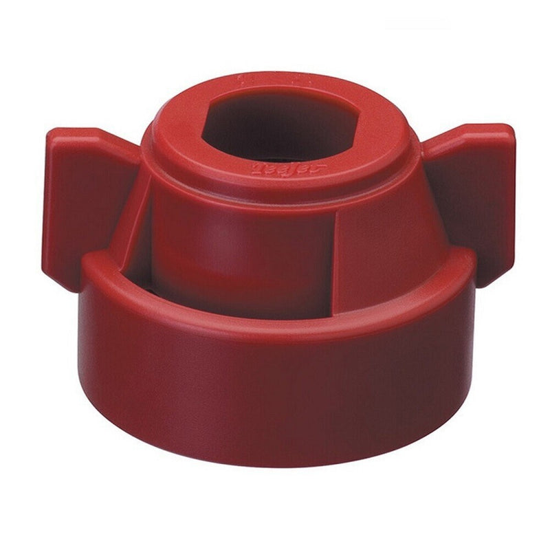 DURAFORCE Quick TeeJet Red Nylon Cap For TJ60, AI, SJ3, DGTJ & More Style Spray Tips