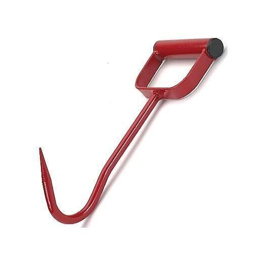 DURAFORCE Hay Bale Hook Metal & Wood Farm Tool 28121