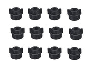 DURAFORCE Pack of 12 - Quick TeeJet Black Nylon Cap For TP, XR, DG, OC, Turbo & AIXR Tips