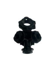 DURAFORCE 2 of Wilger 3/4" Triple Outlet Swivel Combo-Jet Body For Wet Booms 40613-00