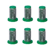 DURAFORCE 6 of Teejet Poly Check Valve Tip Strainer w/ SS 100 Mesh Screen Opens @ 10 PSI