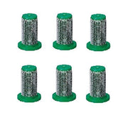 DURAFORCE 6 of Teejet Poly Check Valve Tip Strainer w/ SS 100 Mesh Screen Opens @ 10 PSI