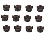 DURAFORCE Pack of 12 - Quick TeeJet Brown Nylon Cap For TP, XR, DG, OC, Turbo & AIXR Tips