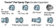 DURAFORCE Pack of 50 - Quick TeeJet Gray Nylon Cap For TP, XR, DG, OC, Turbo & AIXR Tips