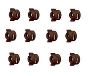 DURAFORCE Pack of 12 - Quick TeeJet Brown Nylon Cap For TK-V & TF-V Style Spray Tip
