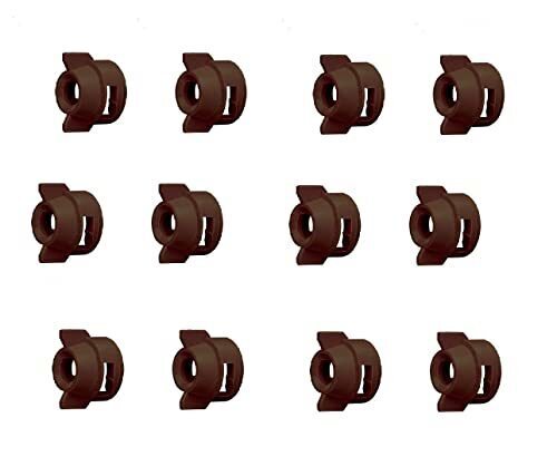 DURAFORCE Pack of 12 - Quick TeeJet Brown Nylon Cap For TK-V & TF-V Style Spray Tip