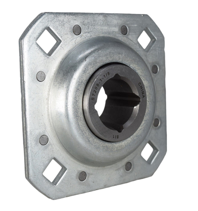 DURAFORCE 2 of Disc Harrow Bearing 1-1/8" Square Bore w/ 4 - 1/2" Bolt Holes & 4-3/4" OAL