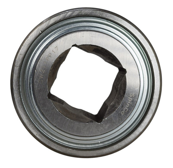 DURAFORCE 2 of Greasable Disc Harrow Bearing 1-1/2" Square Bore x 3.937" Flat Re-Lube OD