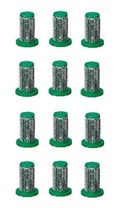 DURAFORCE 12 of Teejet Poly Check Valve Tip Strainer w/ SS 100 Mesh Screen Opens @ 10 PSI