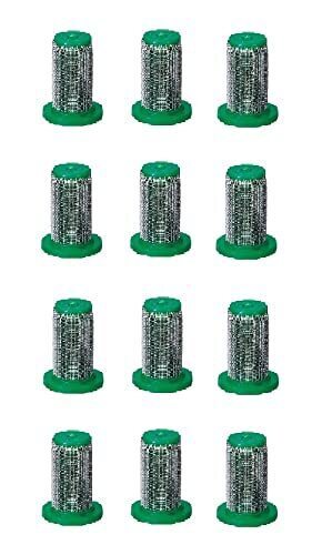 DURAFORCE 12 of Teejet Poly Check Valve Tip Strainer w/ SS 100 Mesh Screen Opens @ 10 PSI