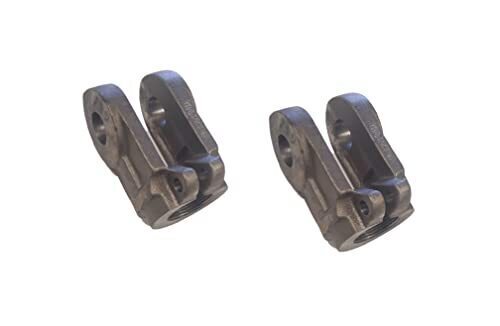 DURAFORCE 2 of Hydraulic Cylinder Clevis Rod Yoke End 1-1/4" Threaded Rod x 1" Pin Hole