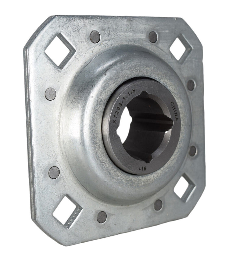DURAFORCE 4 of Disc Harrow Bearing 1-1/8" Square Bore w/ 4 - 1/2" Bolt Holes & 4-3/4" OAL