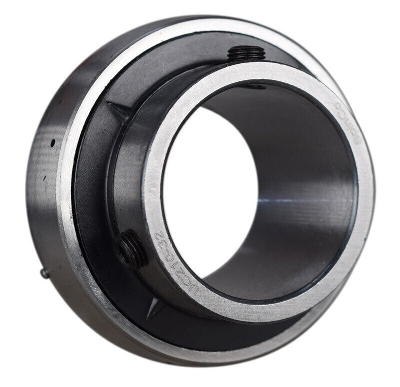 DURAFORCE Insert Bearing 2" Round Bore Wide Inner Race w/ 90 MM Spherical Outer Race