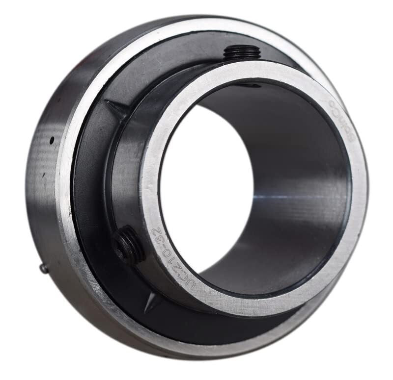 DURAFORCE Insert Bearing 2" Round Bore Wide Inner Race w/ 90 MM Spherical Outer Race
