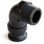 DURAFORCE 2 of 2" Banjo Poly Male Adapter 90° - 2" Male NPT USA MADE 200F90