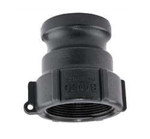 DURAFORCE 2 of 1-1/2" Banjo Poly Male Adapter - 1-1/2" Female NPT USA MADE 150A