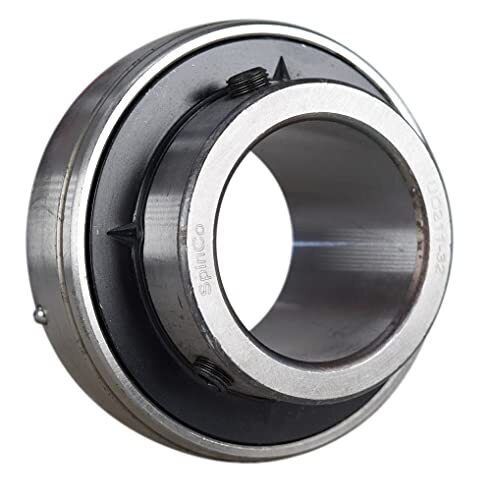 DURAFORCE Insert Bearing 2" Bore Wide Inner Race w/ Eccentric Locking Collar UC211-32