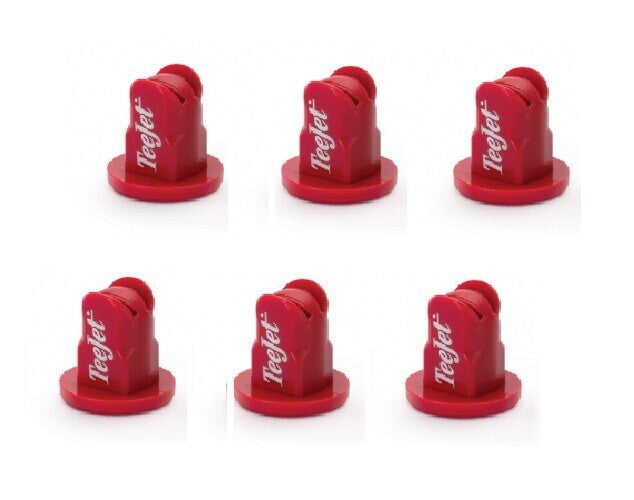 DURAFORCE Pack of 6 TeeJet Accupulse Non-Air Induct Spray Tip 110° Rated 0.40 GPM @ 40 PSI