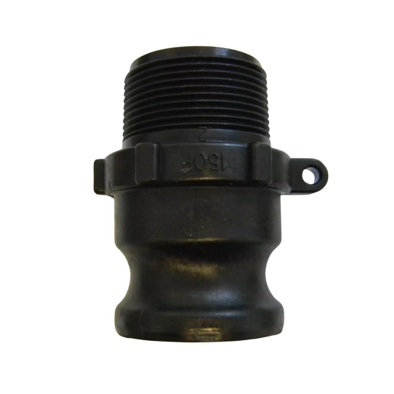 DURAFORCE 2 of 1-1/4" Banjo Poly Male Adapter - 1-1/4" Male NPT USA MADE 150F