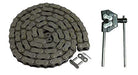 DURAFORCE 50 Roller Chain 50 Foot Roll 5/8" Pitch x 3/8" Width & Chain Breaker RC50-1R-50