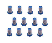 DURAFORCE 12 of Teejet Poly Check Valve Tip Strainer w/ SS 50 Mesh Screen Opens @ 10 PSI