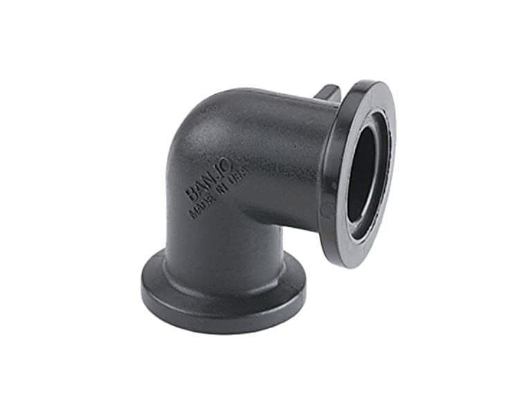 DURAFORCE 2" x 2" Banjo 90° Short Flanged Coupling USA MADE M200CPG90SH